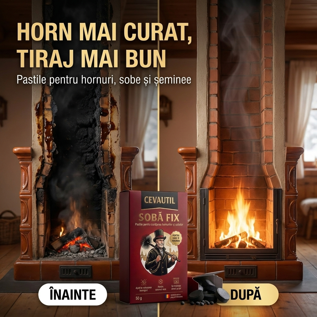 SobaFix™ — Sobă curată. Căldură mai bună toată iarna.