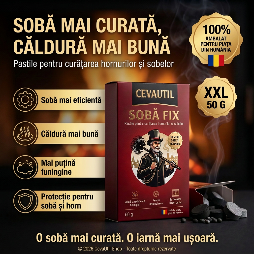 SobaFix™ — Sobă curată. Căldură mai bună toată iarna.