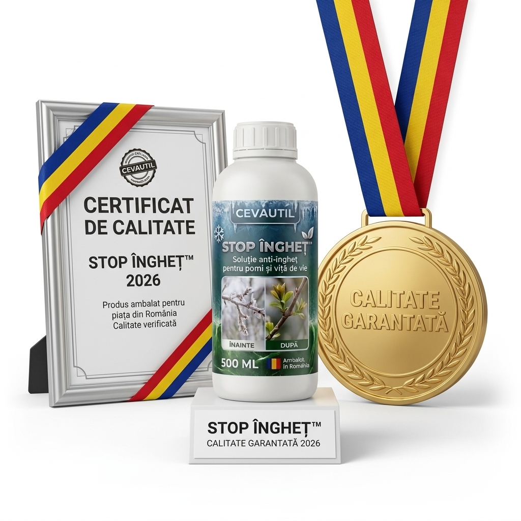 Stop Îngheț™ — Protecție Anti-Îngheț pentru Pomi și Plante